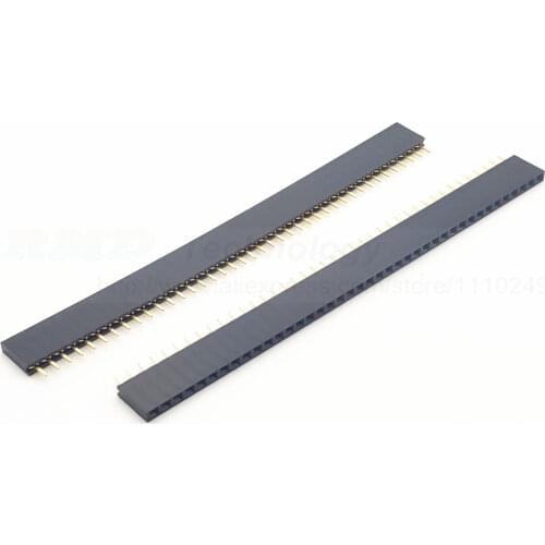 20pcs/lot 1x40pin 2.54mm single row female socket free shipping