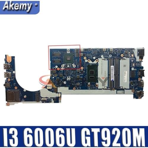 Akemy CE470 NM-A821 Is Suitable For Lenovo Thinkpad E470 E470C Notebook Motherboard CPU I3 6006U GT920M DDR4 100% Test Work