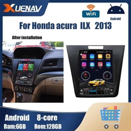 Android Car radio stereo GPS Navigation for Honda acura ILX 2013 Dvd player 2 din 128G Car Video Auto Stereo Carplay