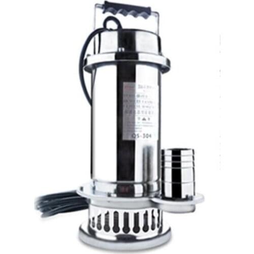 Household 304 Stainless Steel Submersible Pump 550W 2 Inch 220V Corrosion-resistant Small High-range Pump Agricultural Pump