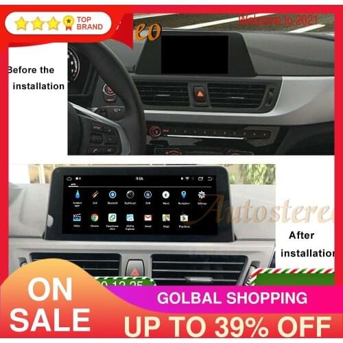 For BMW 1 Series F20/F21 2012-2016 Android 10.0 8G Car GPS Navigation Auto Stereo Headunit Radio Tape Recorder Multimedia Player