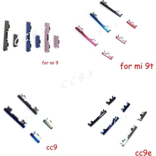 For Xiaomi Mi 9 Mi 9t CC9 CC9E A3 For Redmi K20 K20 Pro Volume Power Button Power ON OFF Volume Up Down Side Button Key