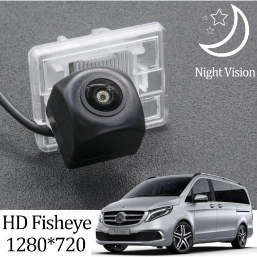 Owtosin HD 1280*720 Fisheye Rear View Camera For Mercedes-Benz Vito W477 2014 2015 2016 2017 2018 2019 2020 Car Reverse Monitor