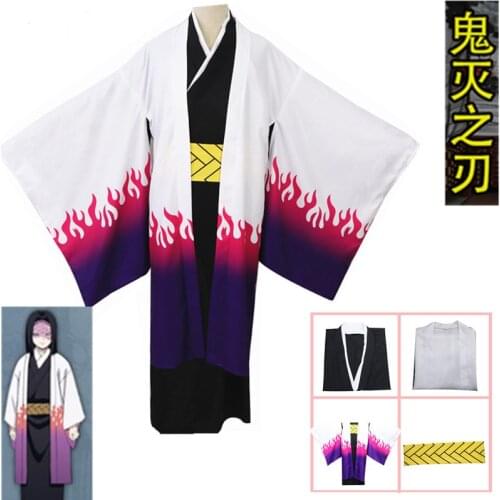 Hot Anime Demon Slayer Cosplay Ladies Kimono Costume Character Ghost Squad Master Kimono for Female Kimono for Gift