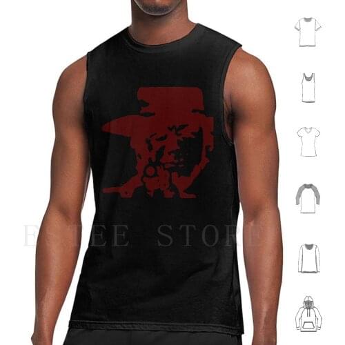 The Stranger Tank Tops Vest Sleeveless Cult Movie Retro Vintage Movie Film Video Dvd Western Cowboy Clint Eastwood The