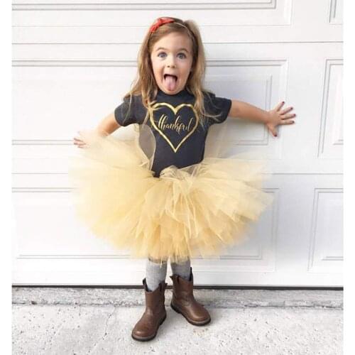 Lovely Baby Girls Tulle Tutu Skirts Kids Handmade Ballet Dance Pettiskirt Underskirts Children Birthday Party Costume Skirts