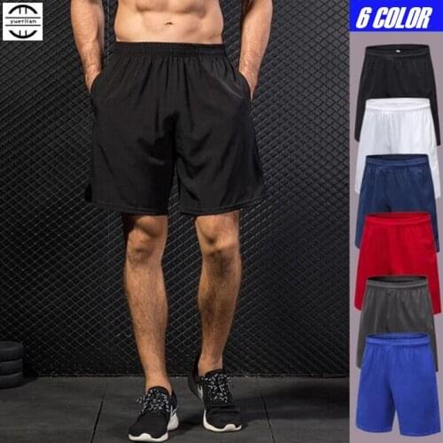Men Sport GYM Fitness Running Shorts Quick-dry Wicking Ultra-thin Ultra-light Loose Elastic Fifth Shorts Sweatpants with Neri