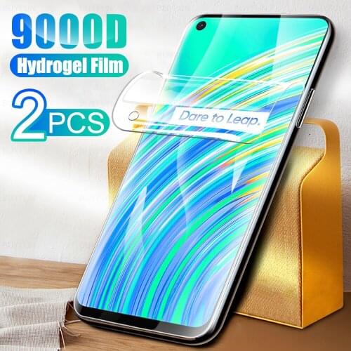 2Pcs Full Cover Soft Hydrogel Film For OPPO Realme C17 Phone Screen Protection For O PPO Realmy Realmi C 17 6.5" Film Not Glass