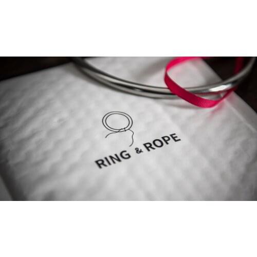 Deluxe Ring And Rope Playing gimmicks magia Close Up Illusion Mentalism Magic Tricks props magie