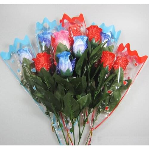 Christmas LED NightLight Love Gift lamps Rose Flower Colorful night light for Wedding Decoration,Birthday Party supplies