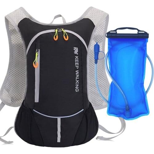8L Outdoor Sport Cycling Backpack Camping Running Water Bag Hydration Rucksack UltraLight Hiking Bike Riding Bladder Knapsack