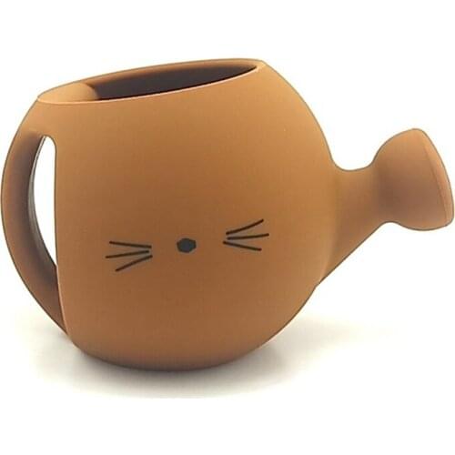 Silicone Children Beach Toys Play Kettle Outdoor Seaside Parent-Child Interactive Play Water Dredging Pot Cute