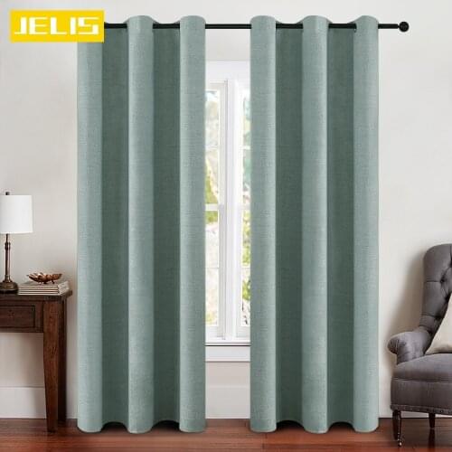 Modern Blackout Curtains Window for Living Room Thick Curtain for Bedroom High Shading Drapes Blinds for Kitchen Curtains Custom