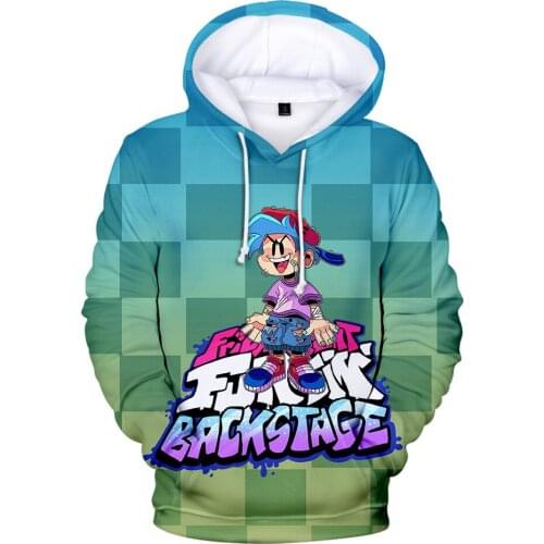 Hoodies Game Autumn Winter Sweatshirts Friday Night Funkin 3D Digital Hoodies Men/Women Streetwear Pullover Y2K Kawaii Clothing