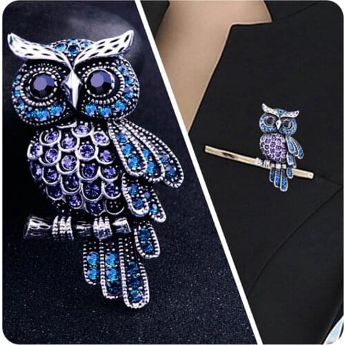 Owls Vintage Brooches Antiques Bouquet Owle Pin Up Designer Wedded Broach Scarf Clips Jewellerys