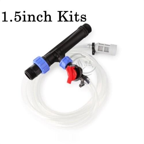 1set 1.5inch Venturi Fertilizer Injector Kits Micro Drip Irrigation Kits Water Fertilizer Integration for Agricultural Irrigatio