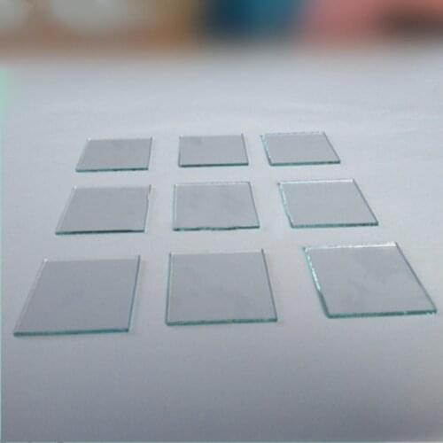 100*100*1.1mm,20 ohm/sq, 12pcs ITO Conductive Coated Glass Lab Transparent Conductive Glass Indium Tin Oxide ITO