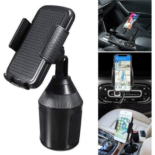 360 Degree Universal Car Cup Adjustable Holder Car Mount for Cell Phone Adjustable NK-Shopping