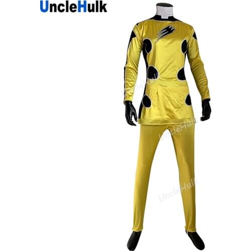Juken Sentai Gekiranger Yellow Juken Lily Cosplay Bodysuit | UncleHulk
