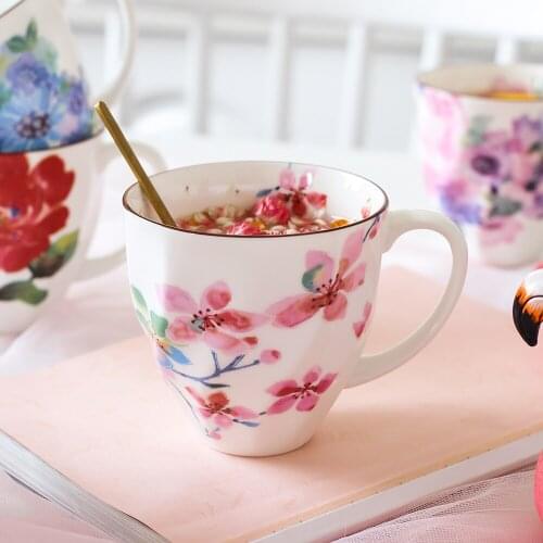 Фарфоровые кружки LANYUNER China At AliExpress