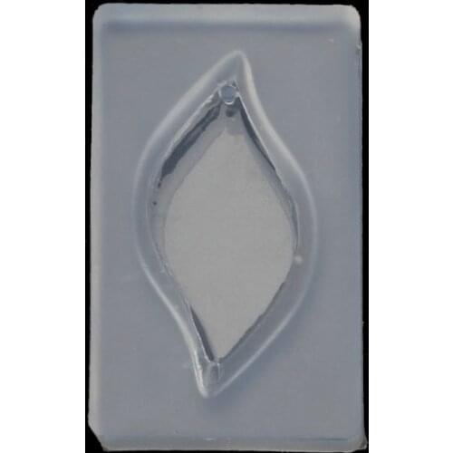 Leaf Pendant DIY Silicone Mold Resin Casing Craft Jewelry Making Tools