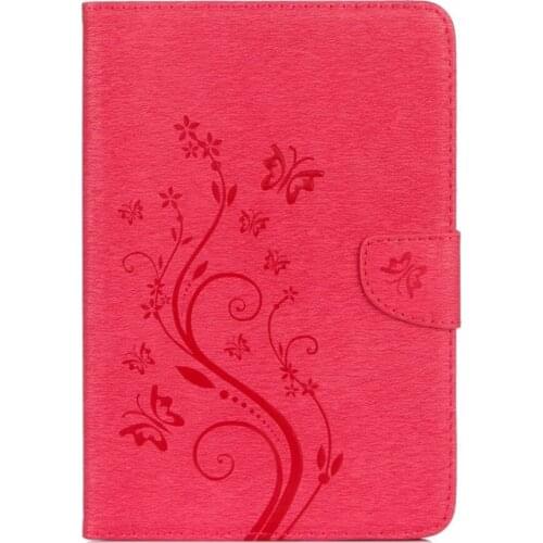 Fashion Butterfly Wallet Case For iPad mini 5 Case Stand Holder Card Slot PU Leather Case For iPad Mini5 Case