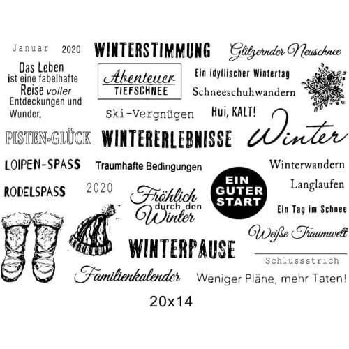 German Clear Silicone Stamp / seal for DIY Scrapbooking / Album Decorative Clear Stamp Sheets A220