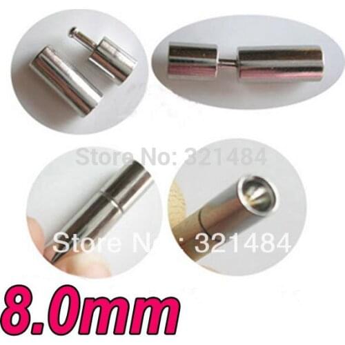 Wholesale 500pcs Bayonet Clasps Fit 8mm Leather Cord DIY Jewelry Findings AccessoriesFree shipping