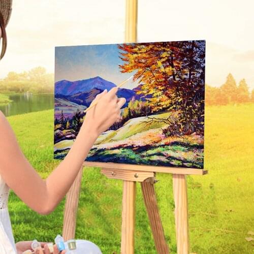 Landscape Autumn Landscape Paint By Numbers Package Oil Paints 40*50 Picture By Numbers Photo Home Decor For Handicraft