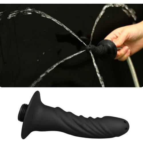 Anal Douche Shower Cleaning Enemator Enema Vaginal Anus Ass Cleaner Silicone 5 Styles Head Butt Plug Tap Sex Toys for Women Men