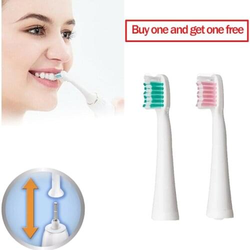 1 Pcs Toothbrush Head Replacement Medium Bristles For Lansung Electric Toothbrush Head Teeth Care