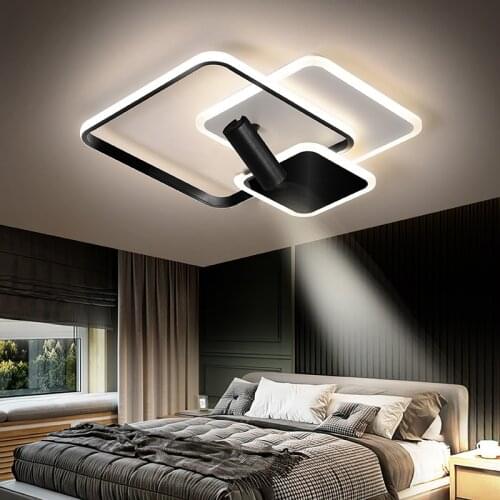 Modern Nordic bedroom lamp LED ceiling lamp simple modern atmosphere 2021 new creative Nordic personality lamp room lamp