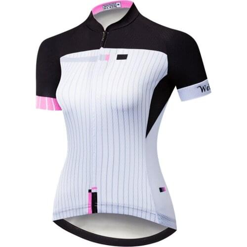 Weimostar Bike Team Cycling Jersey Women Short Sleeve Pro Bicycle Cycling Clothing Maillot Ciclismo Quick Dry MTB Bike Jersey