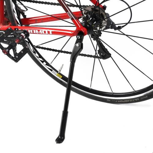 WEST BIKING 35-41cm Adjustable Bicycle Stand MTB Road Bike Support Side Kick Stand Parking Racks Aluminum Alloy Bike Kickstand
