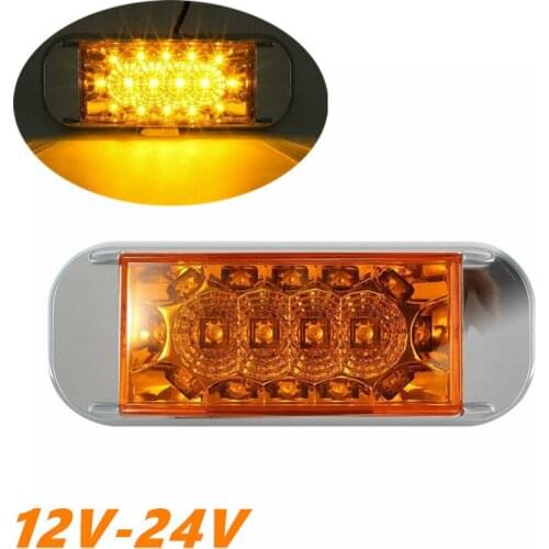 1PCS Truck LED Lights Side Marker Truck Trailer Clearance Light Waterproof 12v LED Side Marker Trailer Lamp LED Trailer Lights