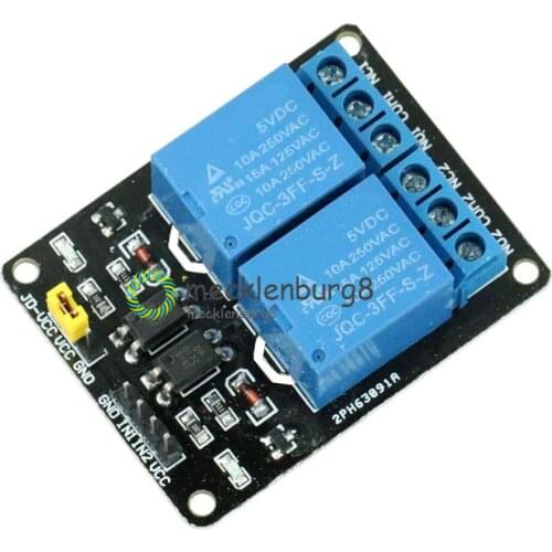 1PCS 5V 2 Channel Relay Module Shield for Arduino ARM PIC AVR DSP Electronic .We are the manufacturer 2-way relay module
