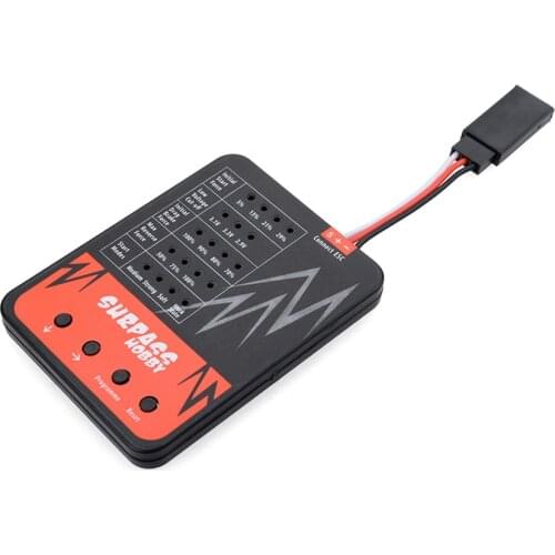 Surpass Hobby LED Programming Card for RC Toy Car 25A/35A/45A/60A/80A/120A Brushless ESC