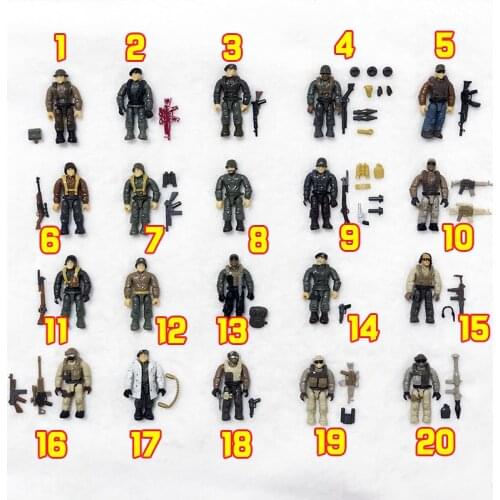 Mega Bloks Construx Halo Spartan Call of Duty Urabn Soldier 1 Action Figure *new Sealed* Building Blocks Construction Toy