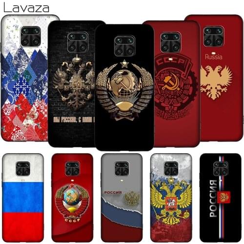 T161 Russia Flag Emblem Case for Redmi Note 5 6 6A 7 7A 8 8T 8A 9 9C 9S K20 K30 Poco X2 Pro Max