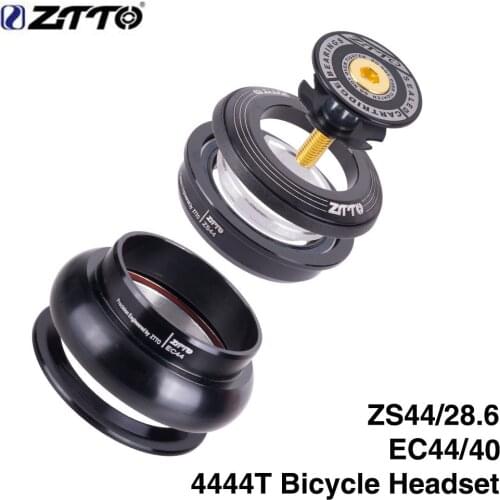 MTB Bike Road Bicycle Headset 44mm ZS44 CNC 1 1/8"-1 1/2" 1.5 Tapered Tube fork Internal Threadless EC44 Headset