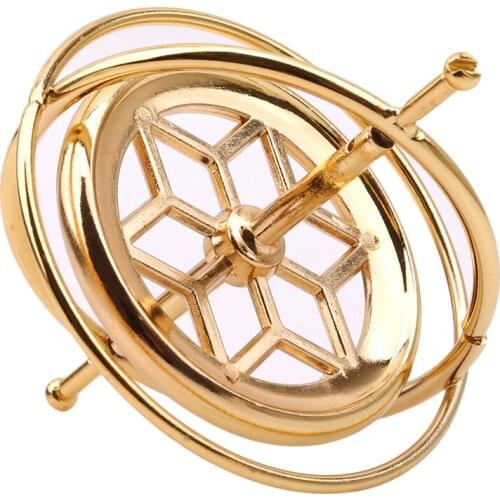 Good Sale Newest Classic Metal Gyroscope Traditional Educational Toys Magic Space Physics Science Teaching Kids Children Toys