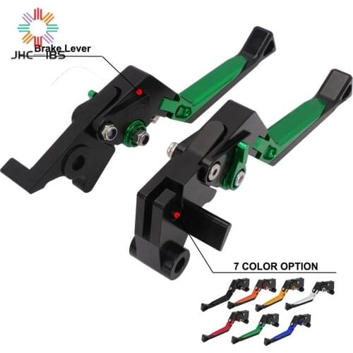 Motorcycle CNC Adjustable Pivot Brake Clutch Levers For KAWASAKI Ninja125 400 Z125 2019 Z250SL 16-17 Ninja250R Ninja300R Z300