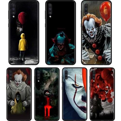 Pennywise Clown Horror For Samsung Galaxy A50 A70 A30 A40 A10 A20E A20S A10S 10E A60 A70S A80 A90 5G Cell Phone Soft Case Capa