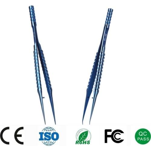 Titanium Alloy Tweezers Professional Maintenance Tool 0.15mm Edge Precision Fingerprint Tweezers Apple Main Board Copper Wire