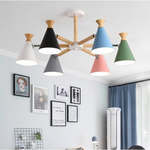 Nordic lustres hanging lamp modern led chandelier ventilador de techo hanglampen потолочный светильник люстра в гостинную