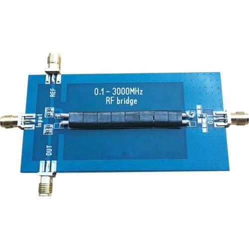 RF SWR Reflection Bridge 0.1-3000 MHZ Antenna Analyzer VHF UHF VSWR Return Loss Antenna Electronic Module
