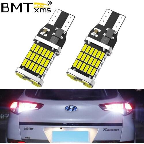2x Canbus T16 T15 921 W16W LED Bulb Car Backup Reverse Lights For Hyundai Tucson 2017 Creta Kona IX35 Solaris Accent I30 Elantra