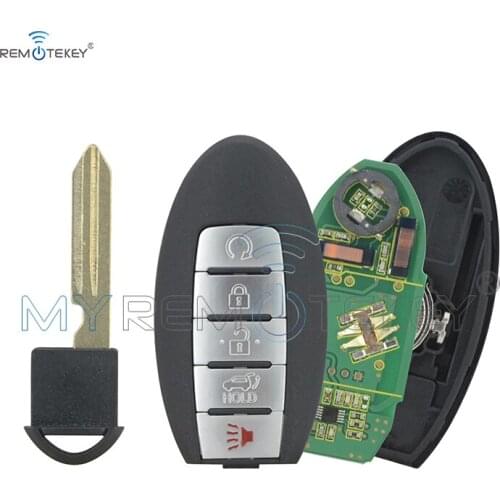 REMTEKEY For Nissan Patrol CWTWB1G744 smart remote key 4+1 button 433MHz ID46 chip 2013 2014 2015 2016 2017 2018 2019