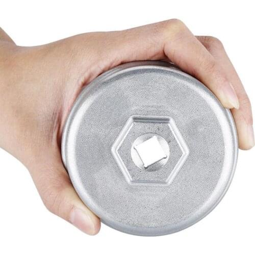 64.5mm Aluminium Universal 14 Flutes Cap Oil Filter Wrench Housing Tool Remover For Toyota 4 Cylinder 1800CC-2000CC for Corolla