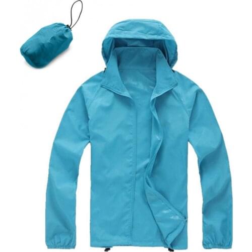 Unisex Waterproof Windproof Nylon BikeJacket Bicycle Running Outdoor Sports Fishing Climbing Cycling Rain Coat